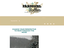 Tablet Screenshot of farmgirlfollies.com